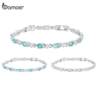 Pulseira Bamoer Zircon Bracelete Moda Presentes Para Mulheres