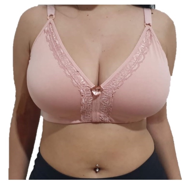 Kit 2 Sutien Sutiã Soutian Sutian Reforçado Sem Bojo Plus Size Extra Grande 48 50 52 54 56 Liso Elastico em baixo