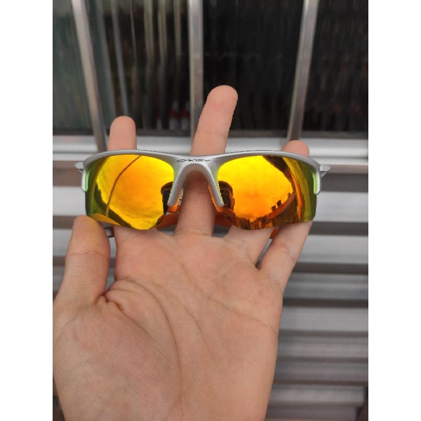 Óculos De Sol Flak Jacket 2.0 Mandrake Oakley Preto Rosa