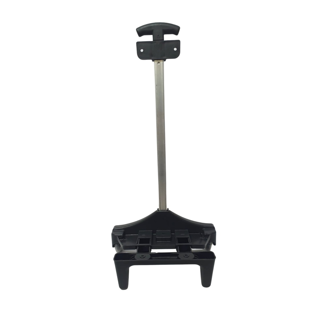 Carrinho Suporte com Rodinhas de silicone para Mochilas entre 43 e 48cm com haste alumínio