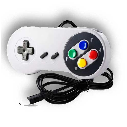 Controle Super Nintendo Snes Joystick Usb Emulador Pc Retro