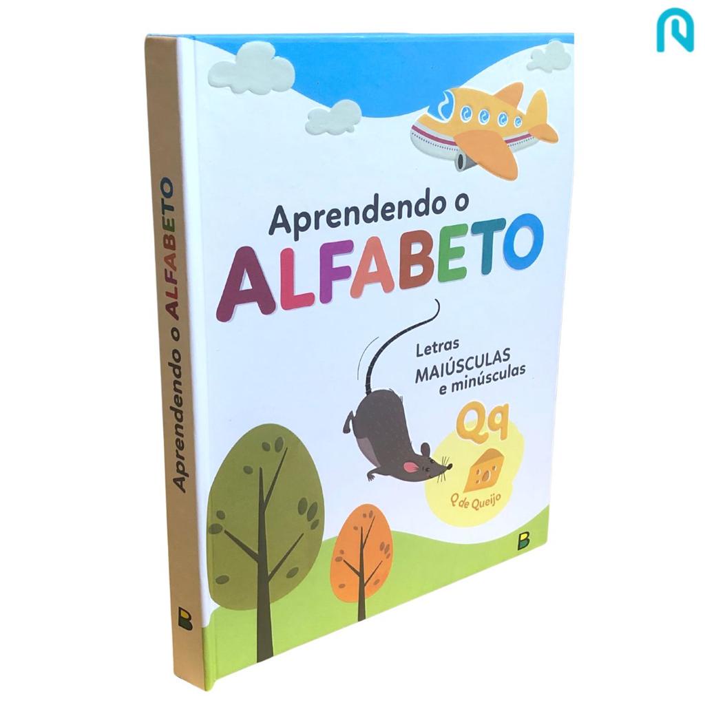 Aprendendo o Alfabeto/com Capa e Páginas Cartonados/Letras e imagens ...