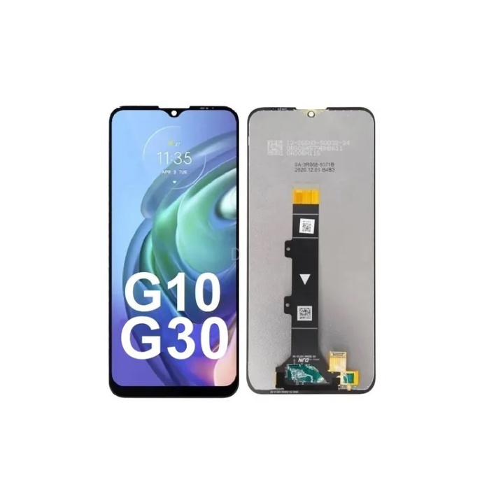 Tela Frontal Touch LCD Display Moto G10 G30 Com Aro E Sem Aro | Shopee ...