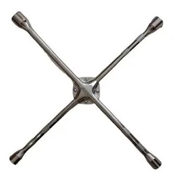 Chave De Roda Cruz Aço 17x19x21x23 Profissional 50cm