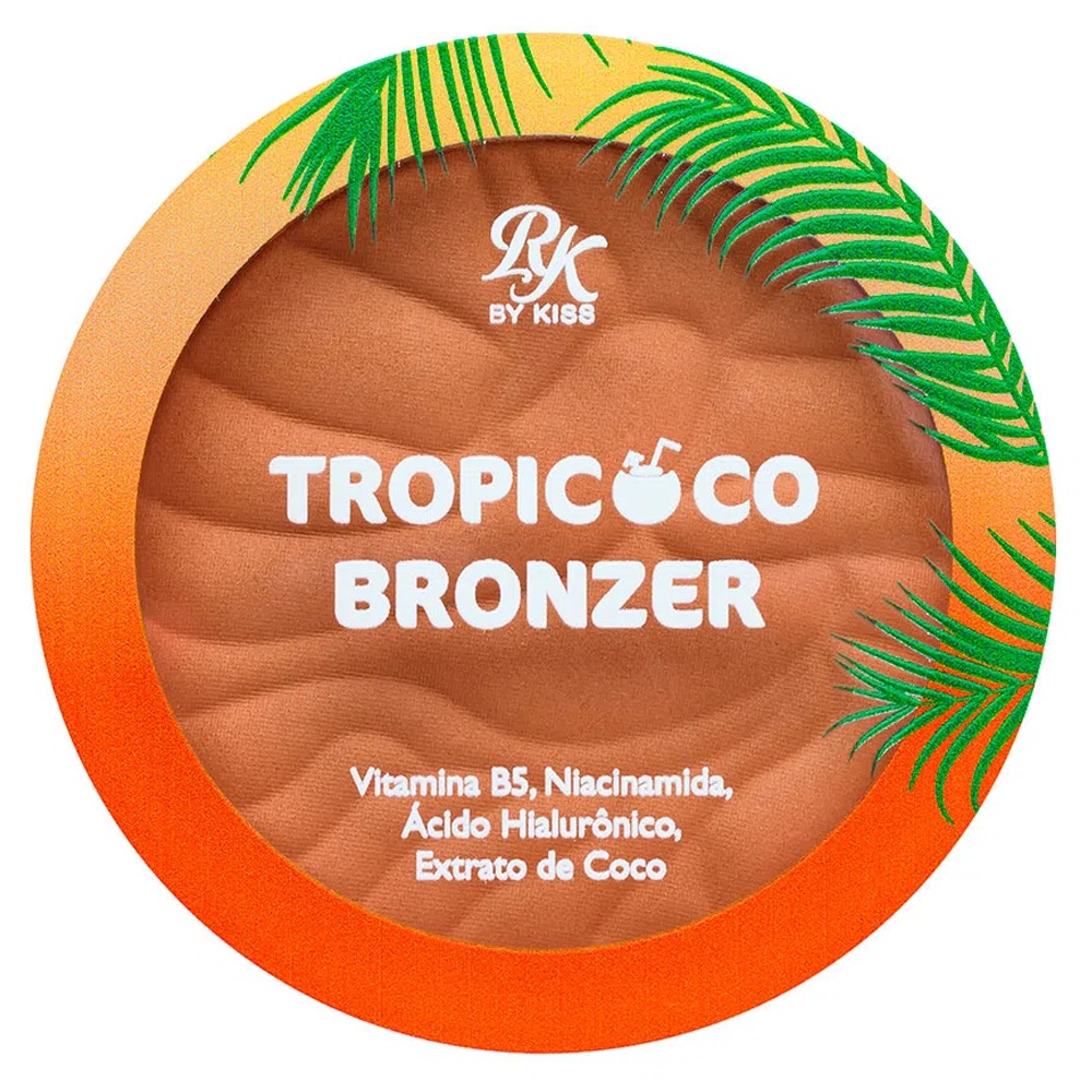 RK Kiss New York Tropicoco Bronzer 9g - Pé na Areia