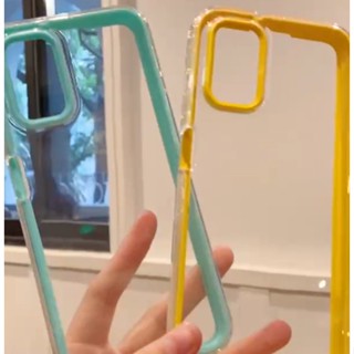 Capa Dupla Transparente Com Borda Cor A03