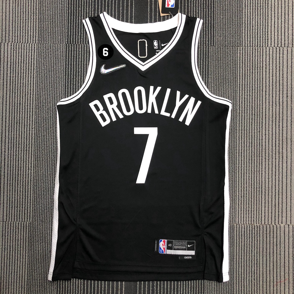 2023 Camisa Masculina Brooklyn Nets Kevin Durant Camisa regata 2023NBA Jogador Azul Marinho De Basquetebol Jersey