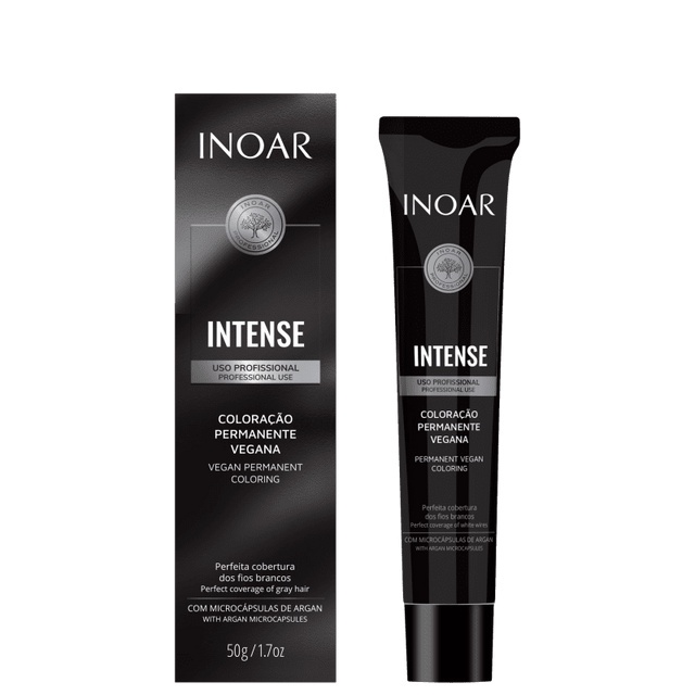 Inoar Intense Castanho 4.0 - Coloração 50g - Beauty