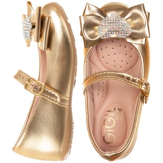 Sapatilha Infantil Sapato Laço Brilho Coração Strass Boneca Salomé Menina Rasteirinha Macio Confortável Leve Festa Daminha Dama Moda Atual Blogueira