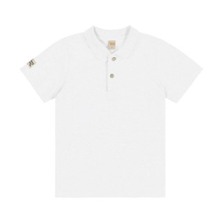 Camisa Polo Infantil Masculina Trick Nick Branco