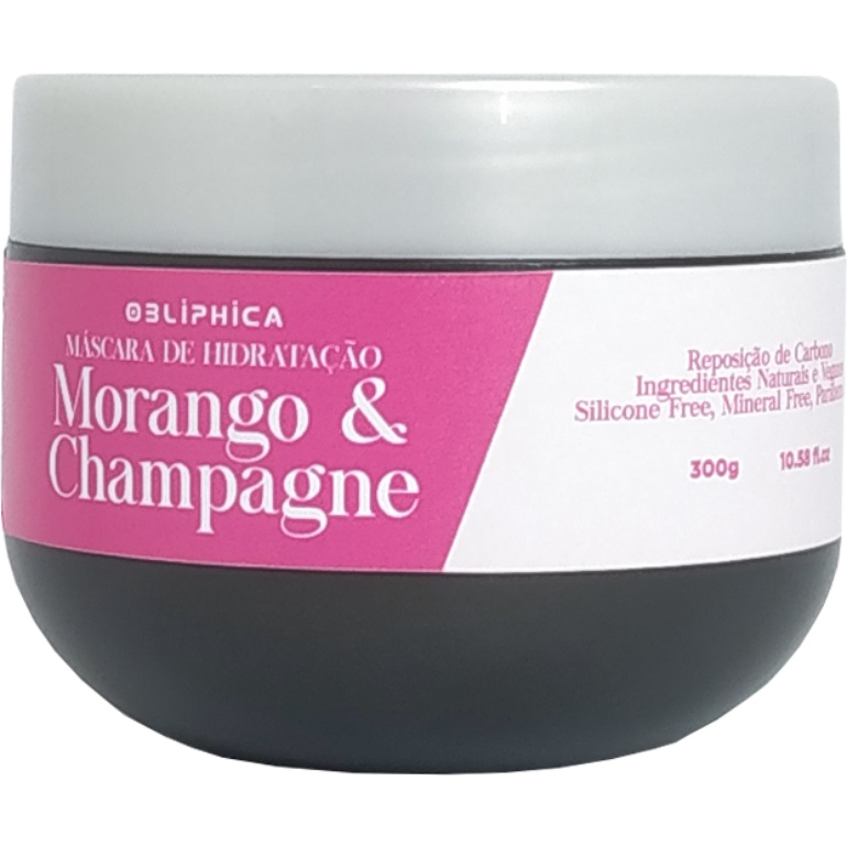 Kaedo Obliphica Máscara Hidratante Morango e Champanhe 300g