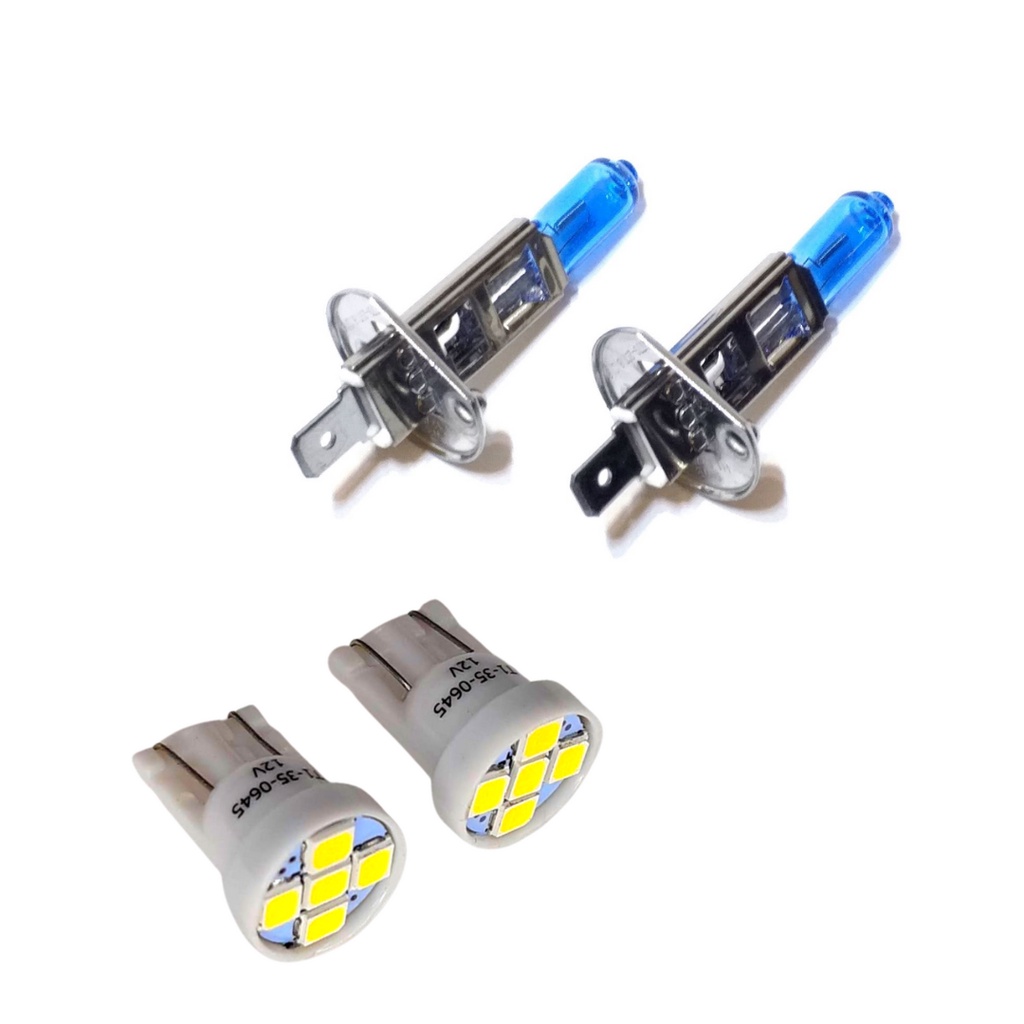 Kit Lampadas Farol Milha Auxiliar Super Branca + Lampadas Led Placa Palio Novo 2012 á 2016 em Oferta na Shopee