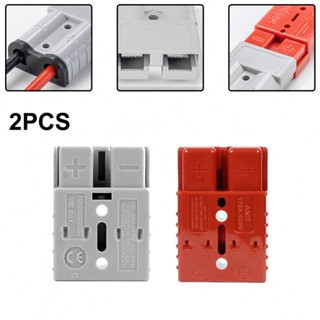 1 Par Para 50/120A 600V Cabo ANDERSON PLUG Conector De Alimentação Da Bateria