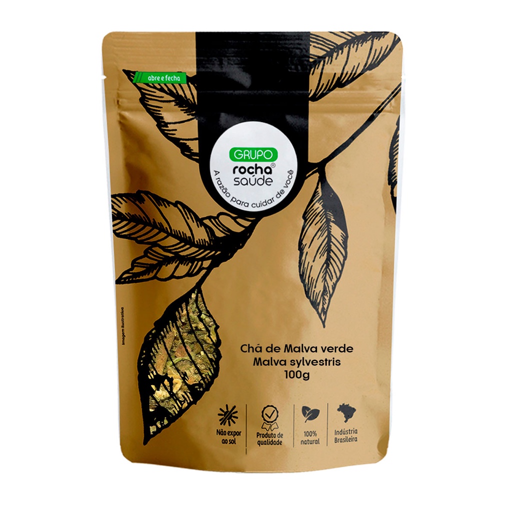 Chá de Malva verde - Malva sylvestris - 100g