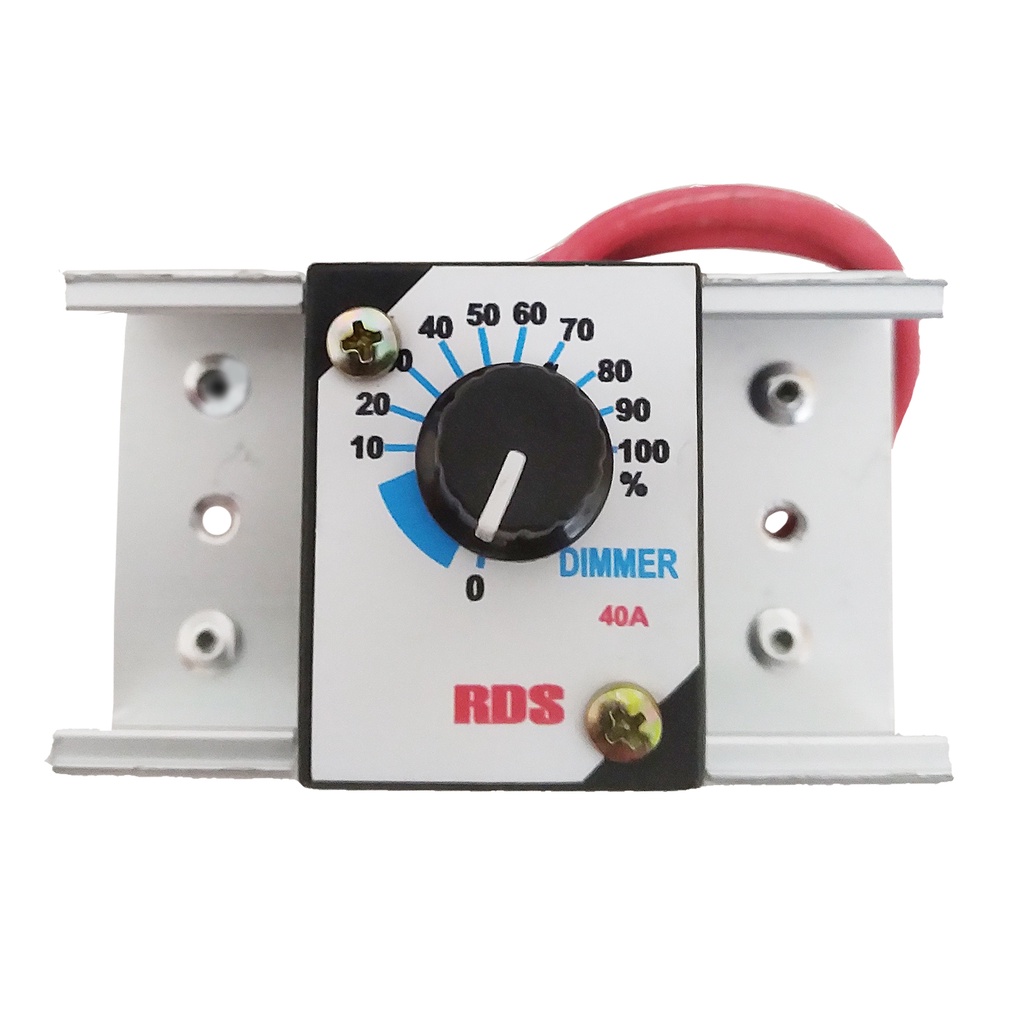 Dimer 6000w 40a Bivolt Exaustor controlador de tensão/ voltagem e potência