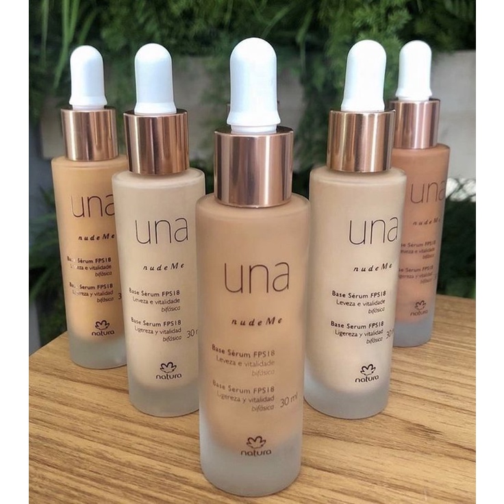 Base Serum Una Nude Me Clara 24 - 30ml Natura Una