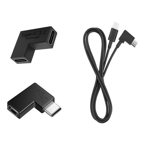 Cabo 1metro Osmo Pocket + 2 Adaptador ( Tipo C - Micro Usb )