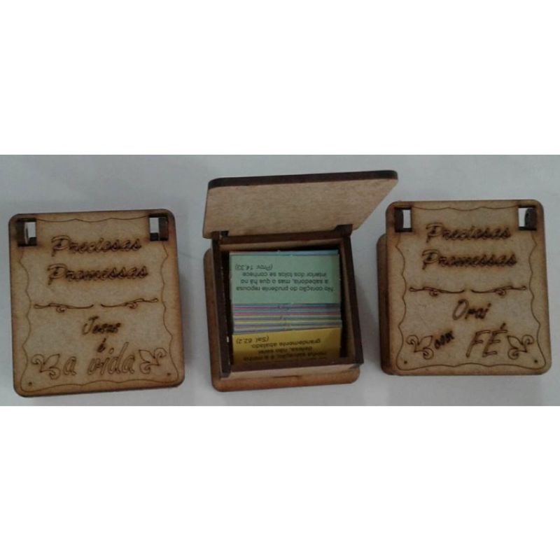 caixa de promessas com aproximado 100 promessas em Oferta na Shopee