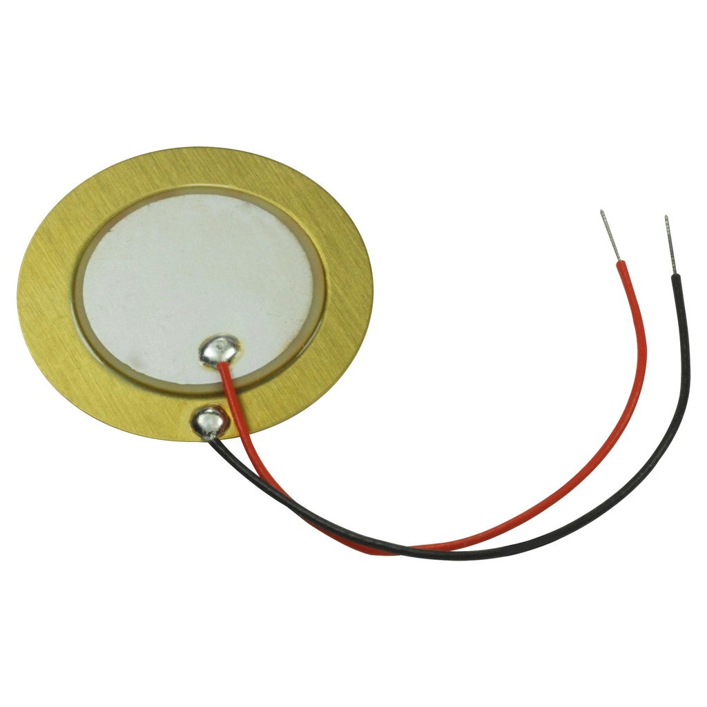 Pastilha Transdutor Piezo Elétrico 20mm OU 2,0cm Sensor Piezoeletrico - Arduino - 1 peça