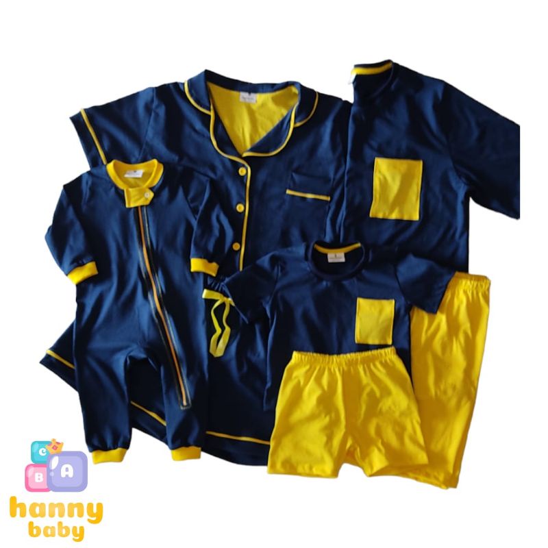 KIT família 4 Conjunto de pijamas 100% algodão Mãe e filha , pai e filho