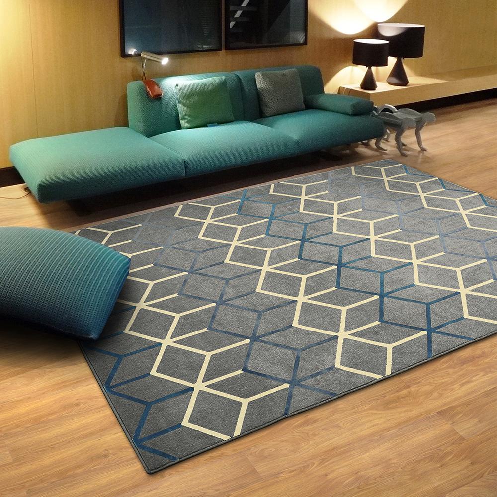 Tapete Para Sala Lyre Trapezio 1,50x2,00 São Carlos em Oferta na Shopee