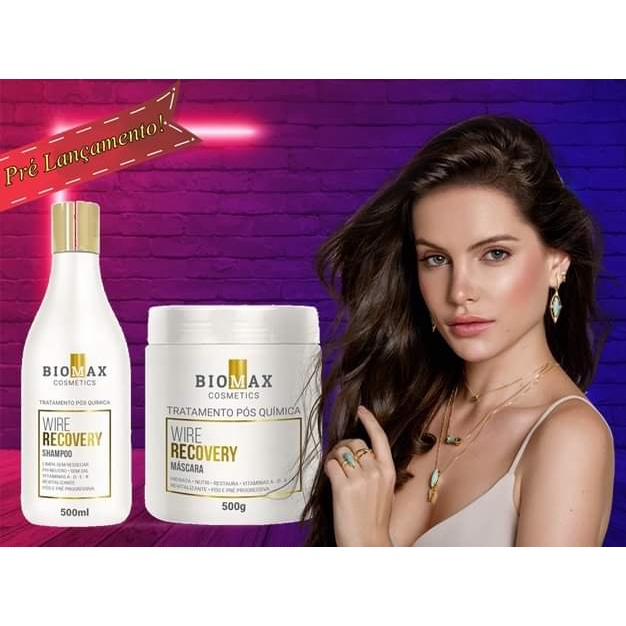 Home Care Pós Progressiva Biomax Shampoo + Máscara 500g