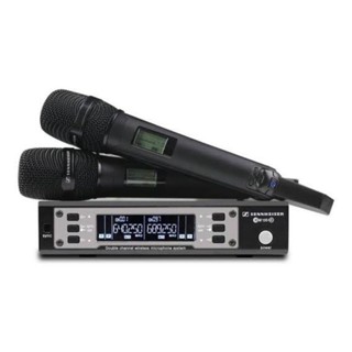 Microfone Sennheiser Duplo Ew 135 G4 Uhf Profissional 100 Metros Distância