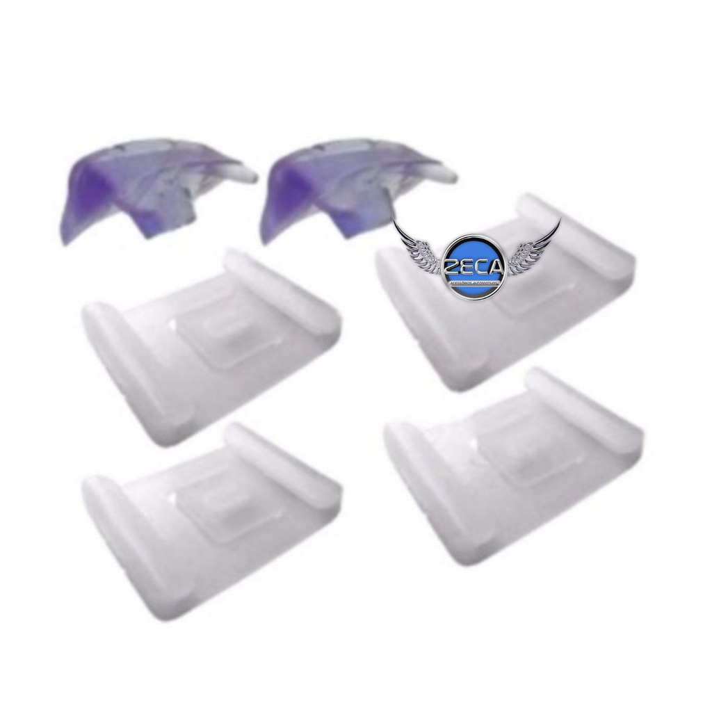Kit Calço Trilho Deslize Banco Vw Gol Parati Saveiro Quadrada Bola G3 G4 G5