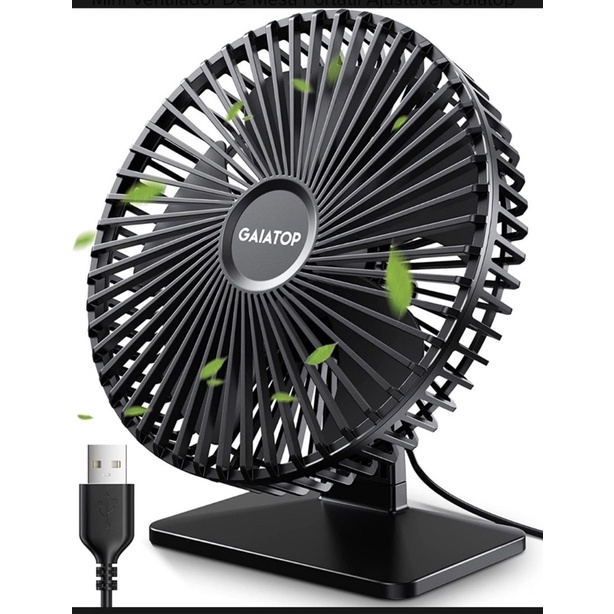 Mini Ventilador De Mesa Usb Silencioso super potente