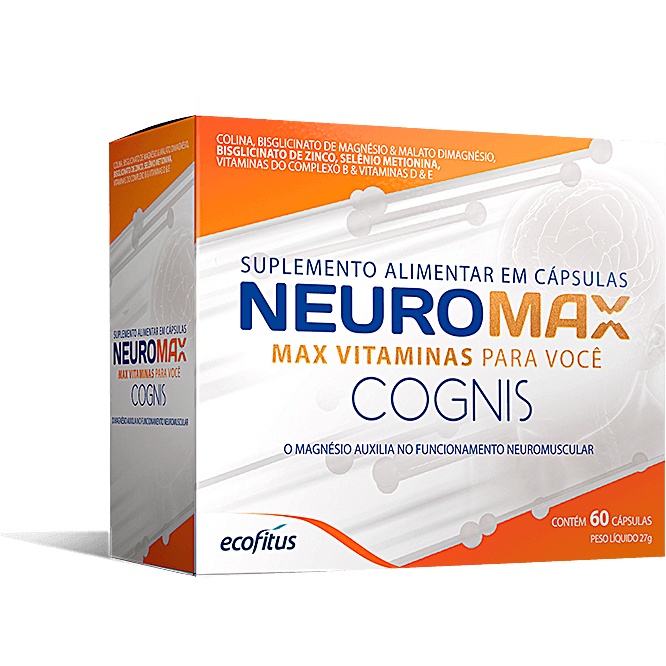 Neuromax Cognis C/ 60 CPR Ecofitus | Shopee Brasil