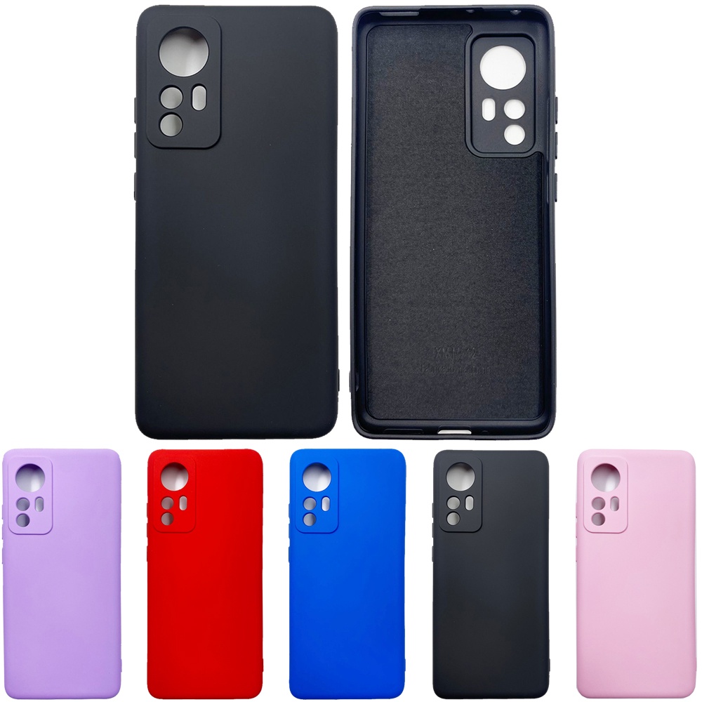 Capa Silicone Veludo Aveludada Compativel XIAOMI MI 12