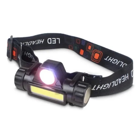 Mini Lanterna de Cabeca HeadLamp Led Usb