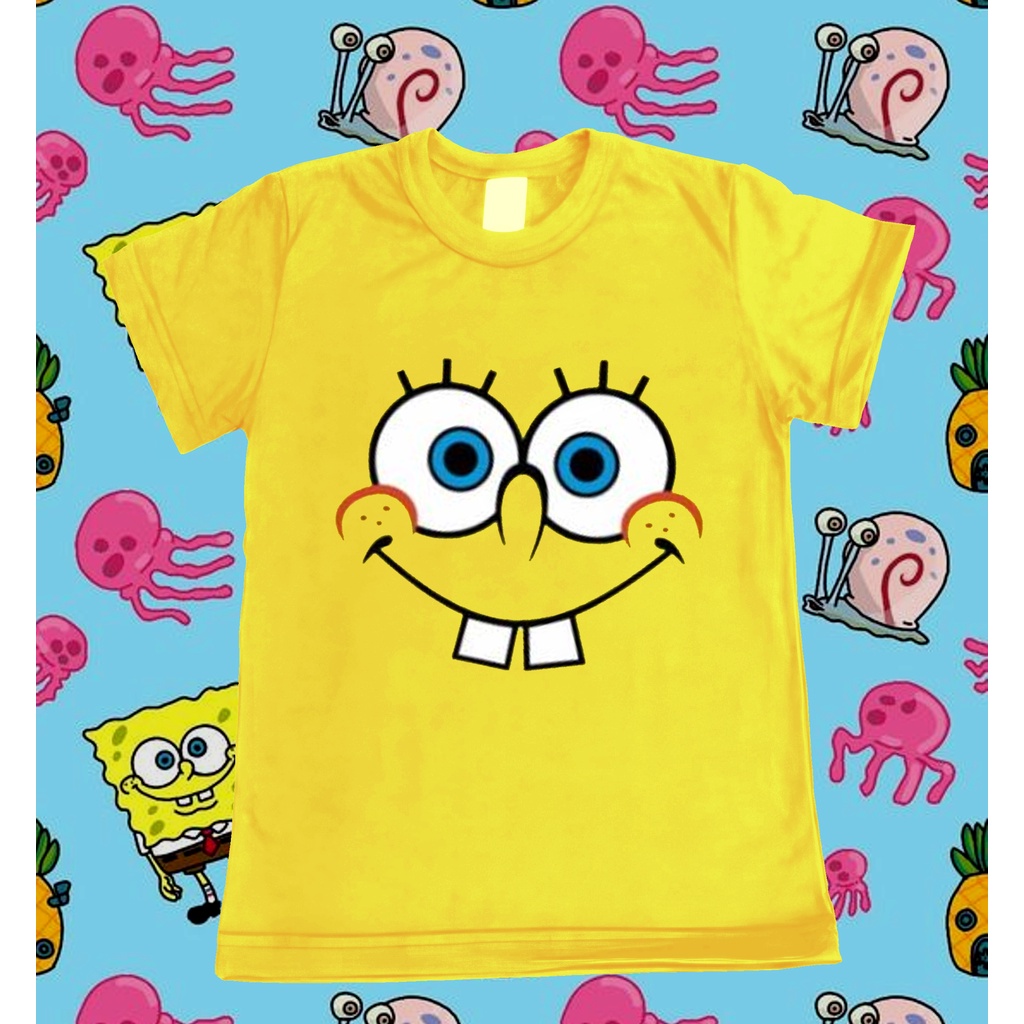 Camiseta infantil Bob Esponja / tshirt / unisex Shopee Brasil