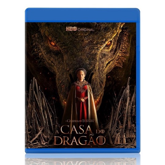 Série Bluray: A Casa Do Dragão 1ª Temporada Dublado e Legendada (House of  the Dragon) - Escorrega o Preço