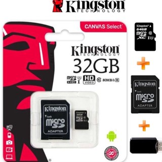 Kingston 1T 512gb Sd card 64gb 128gb 256gb Cartão De Memória Classe 10 Micro SDHC/SDXC + Com Leitor De