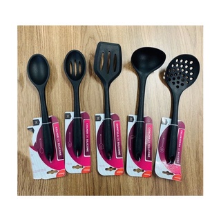 Kit Cozinha Talheres Silicone Utensílios Cozinha 5 Peças