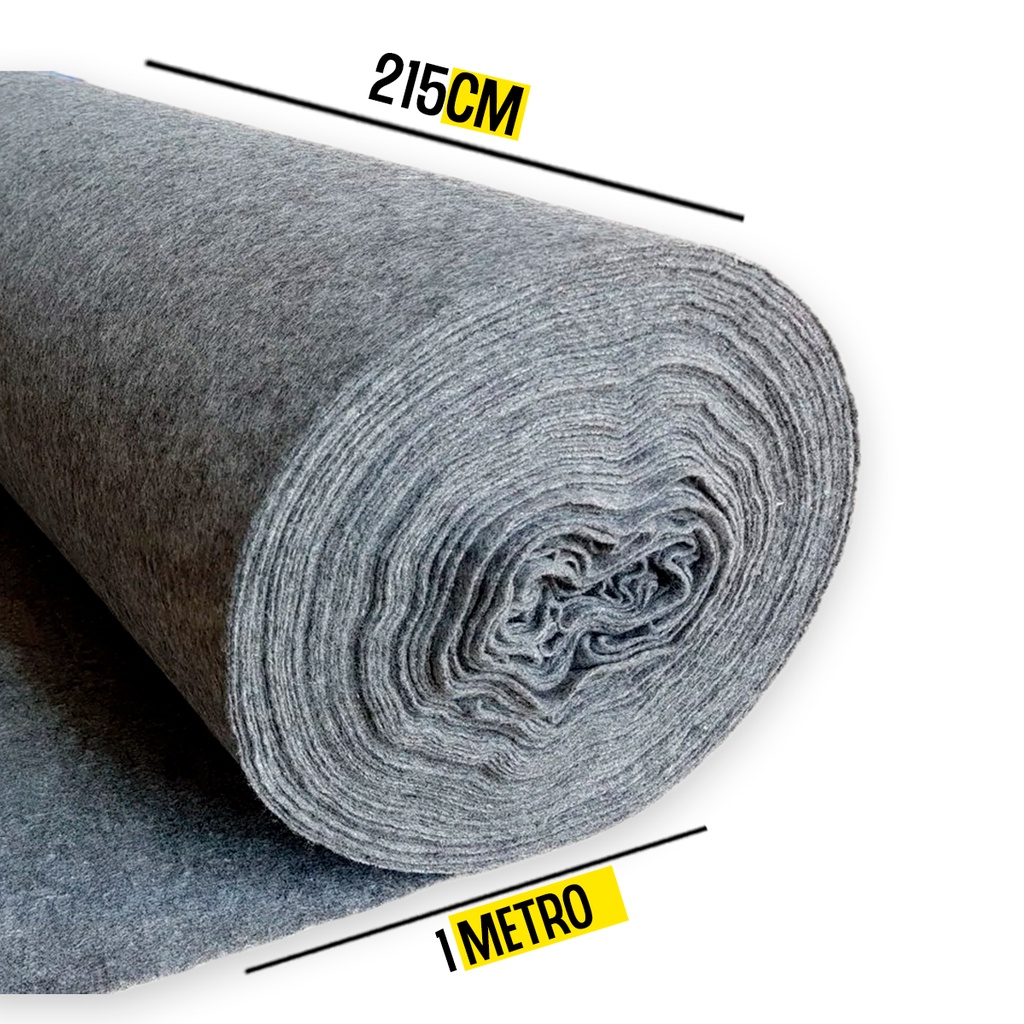 Manta Bidim Geotextil 2,5 m2 P/ Drenagem Jardim E Solo 1 Metro X 215cm Manta Para Drenagem Jardim Impermeabilização