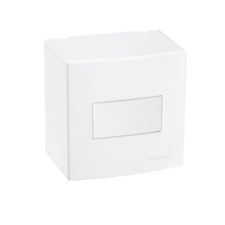 CAIXA SOBREPOR INTERRUPTOR TECLA PARALELO SISTEMA X LINHA SLEEK MARGIRIUS em Oferta na Shopee