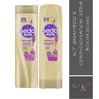 Kit Seda Boom Hidratação Pro Curvatura Shampoo + Condicionador 300ml