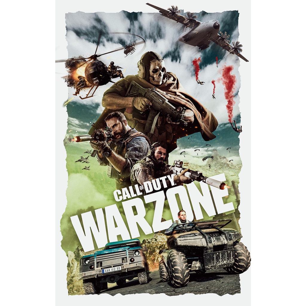 Adesivo de parede - Poster  30 x 50 - Call of Duty - Warzone