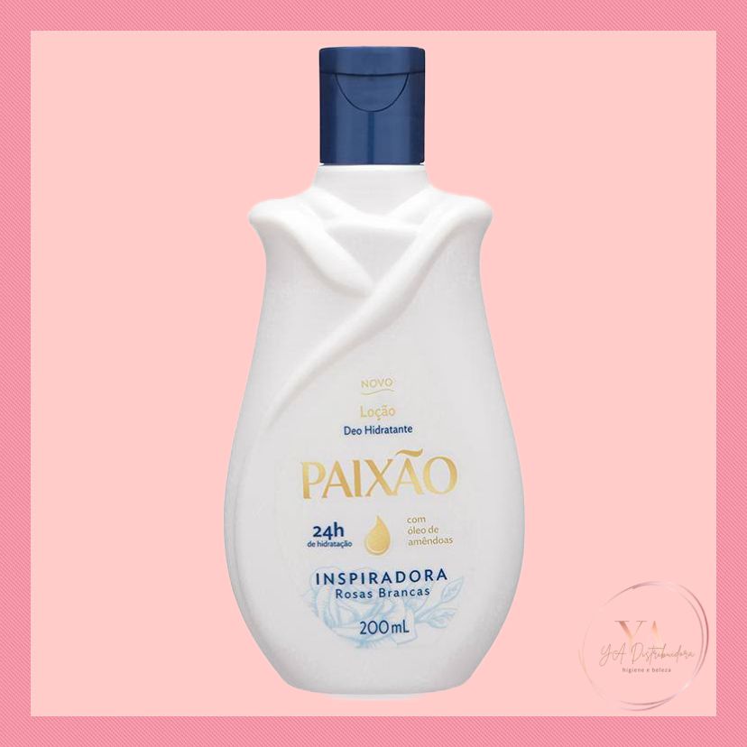 Loção Deo Hidratante Paixão Inspiradora Rosas Brancas 200ml em Oferta na Shopee