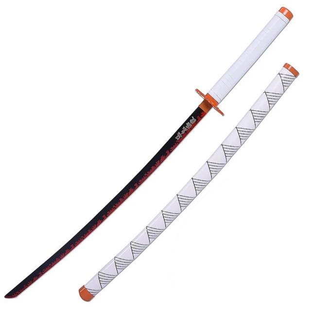 Katana do Rengoku Espada Demon Slayer Tamanho Real | Anime Cosplay ...