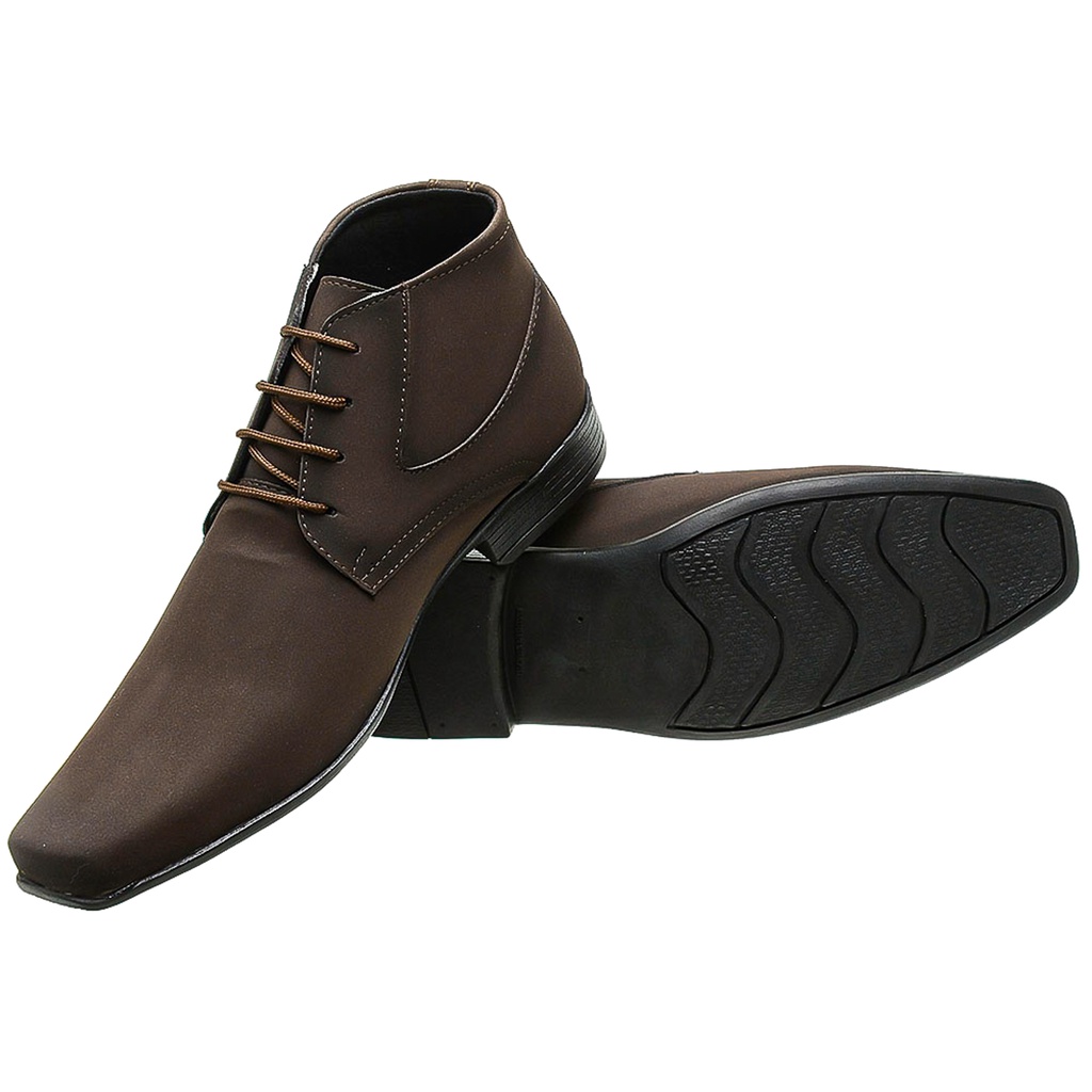 Sapato Social Masculino Couro Legitimo Bico Fino Oxford