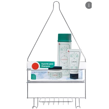 Prateleira Suporte Porta Shampoo Sabao Sabonete Saboneiteira Para Banheiro Saboneteira De Aço Em Cromado Ou Branco Cozinha