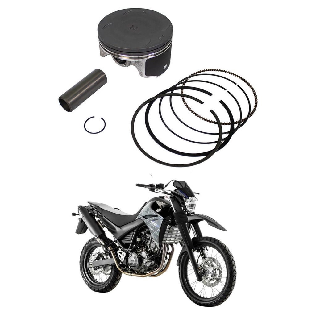 Kit Pistao Com Aneis Kmp Premium RIK Std Yamaha Xt660 R em Oferta na Shopee