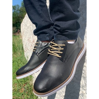 Sapato Oxford Masculino Casual Preto Super Promoção Imperdível