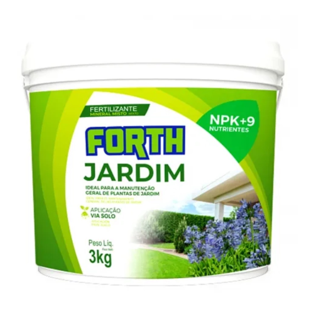 Fertilizante Adubo Forth Jardim Balde 3kg Gramado Jardineira em Oferta na Shopee
