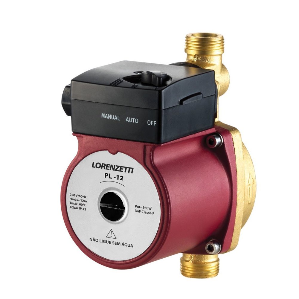 Pressurizador Lorenzetti PL12 Fluxostato