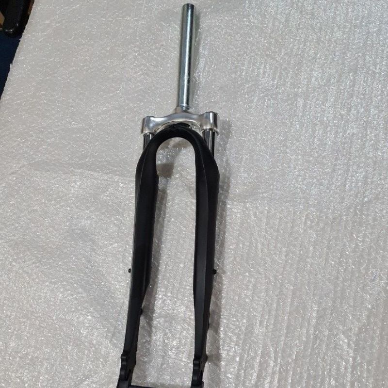 suspensao aro 700 serve no aro 29 tambem  aluminio over sem rosca espiga 21cm preto fosco over 28.6mm em Oferta na Shopee