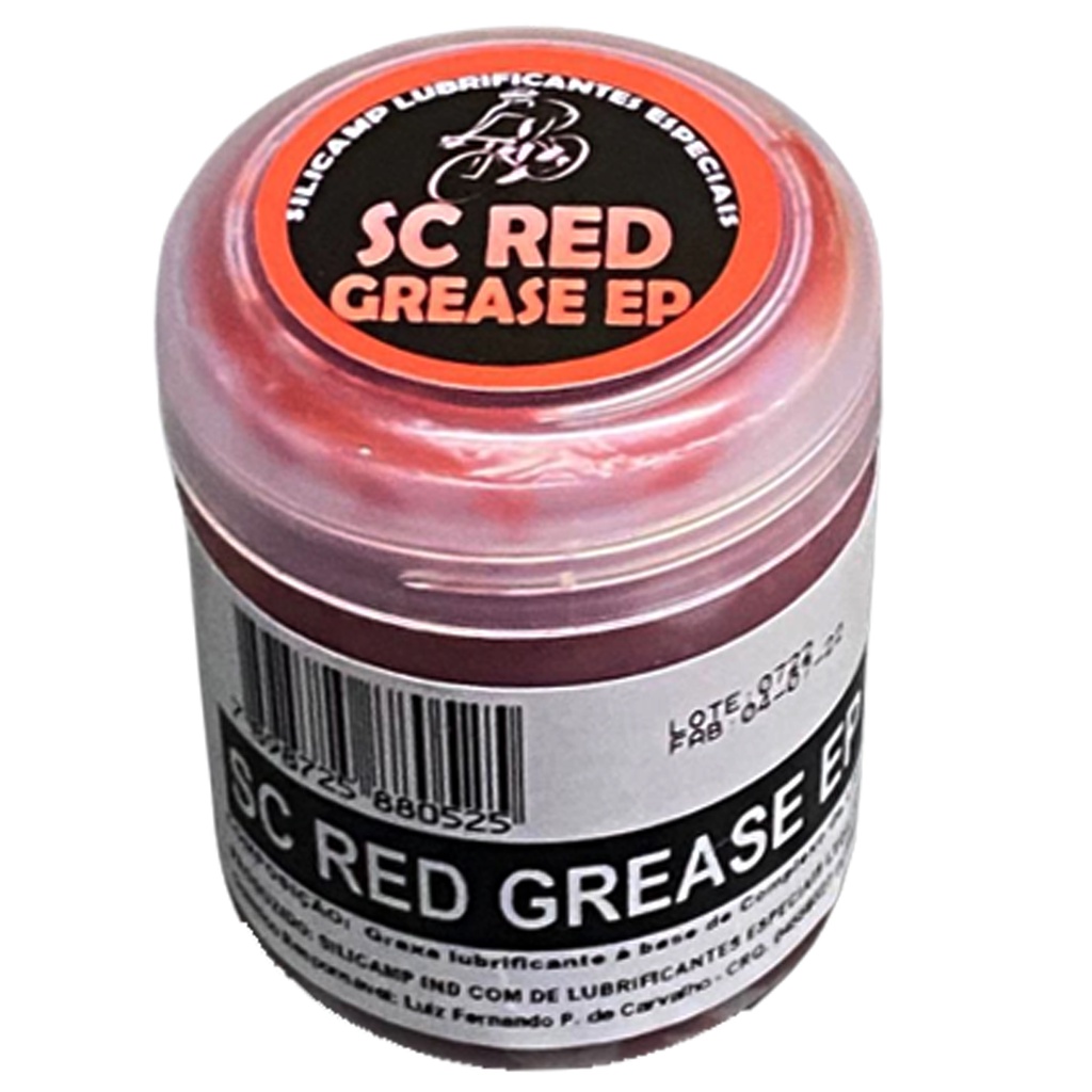 Graxa Red Grease Rolamento Engrenagem de Caixa Direção para  uso Moto bike 100g